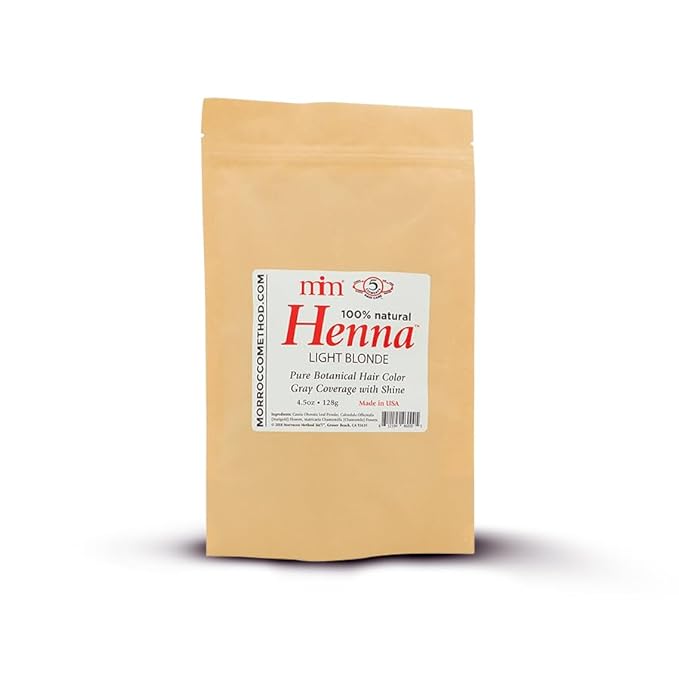 Morrocco Method Henna Hair Dye - Light Blonde