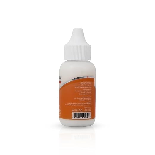 GHOSTBOND XL Hair Replacement Adhesive - 1.3oz - Invisible Bonding Wig Glue: Extra Moisture Control - Water & Oil-Resistant, Light Hold for Poly and Lace Hairpiece, Wig, Toupee Systems, (Peach)