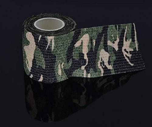 Sensi Wrap Grip Cover Sports Self Bandage Rolls 2-inch x 5-Yards 24pcs (Jungle Camo)