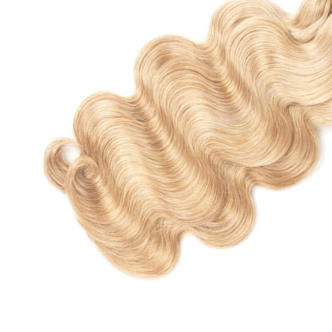 28 30 32 inch Blonde Bundles P27/613 Human Hair Bundles 613 Body Wave Bundle Blonde Body Wave Bundle 613 and 27 Color