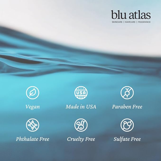 Blu Atlas Bountiful Eau De Parfum for Men- Long-lasting Woody and Floral Cologne With Violet, Oakmoss & Sandalwood, Clean Ingredients- 100 ml Sophisticated Fragrance for Everyday Wear