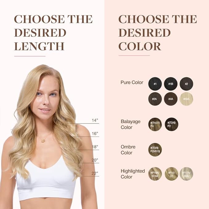 GOO GOO Clip in Hair Extensions Real Human Hair, Remy Human Hair Extensions Clip ins for Women, Natural Human Hair, 22inch 110g 7Pcs, 16/22 Light Blonde Highlighted Golden Blonde