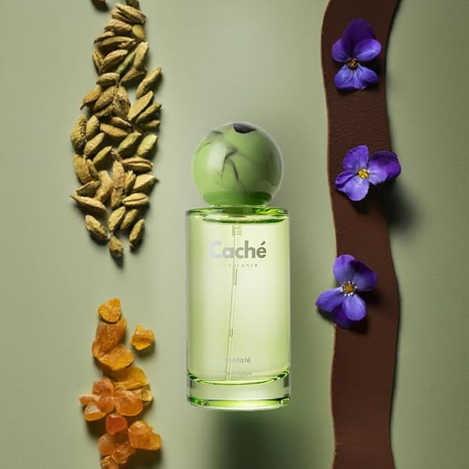 Santalé by Caché – Cardamom, Violet, Sandalwood, Cedar, Leather, Amber, Eau de Parfume, 50ml
