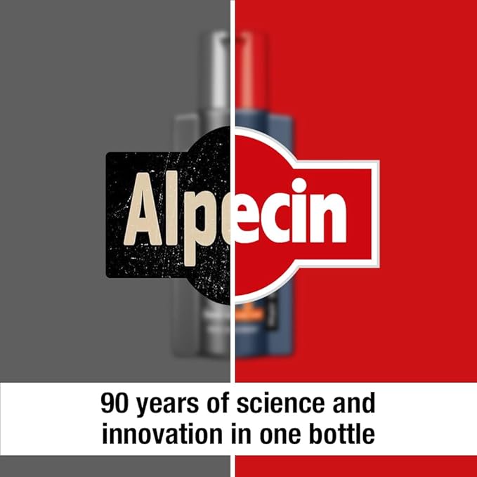 Alpecin C1 Caffeine Shampoo, 8.45 fl oz, Cleanses the Scalp to Promote Natural Hair Growth, Leaves Hair Feeling Thicker and Stronger