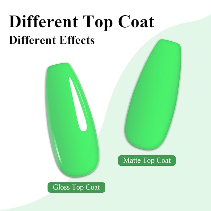 Imtiti Gel Nail Polish, 1Pcs Green Soak Off UV LED Gel Polish, Long Lasting, Nail Art Manicure Salon DIY at Home for Spring and Summer (0.34 Fl Oz-967)