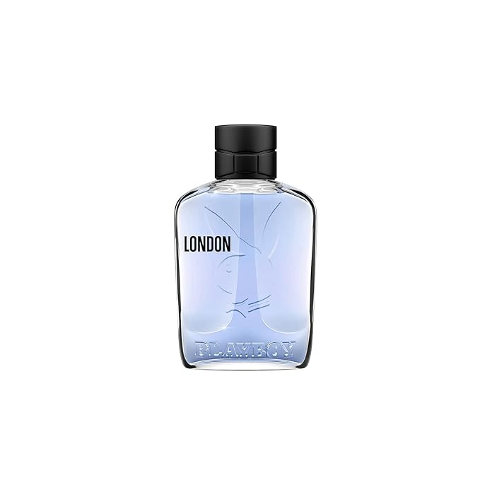 Playboy London Eau De Toilette Spray for Men, 3.4 Ounce