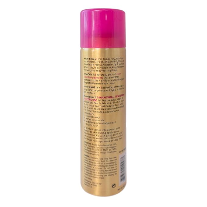 STYLE EDIT LIGHT BLONDE Root Concealer Touch Up Spray | Instantly Covers Grey Roots | Professional Salon Quality Cover Up Hair Products for Women |4 Ounce (Pack of 1)