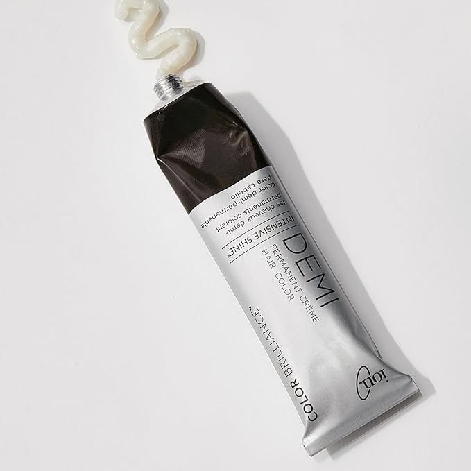 ion Brilliant Grey 8NAG Medium Graphite Demi Permanent Crème Hair Color, Fade Resistant & PPD Free 2.05 Oz