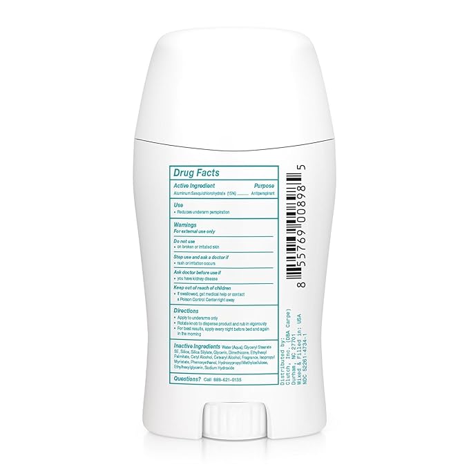 Carpe Deodorant Underarm Antiperspirant - Advanced Sweat & Odor Protection Formula - Sport Deodorant for Men & Women - Combat Excessive Sweating with Odor Control - Clean Sport Scent (Pack of 3)