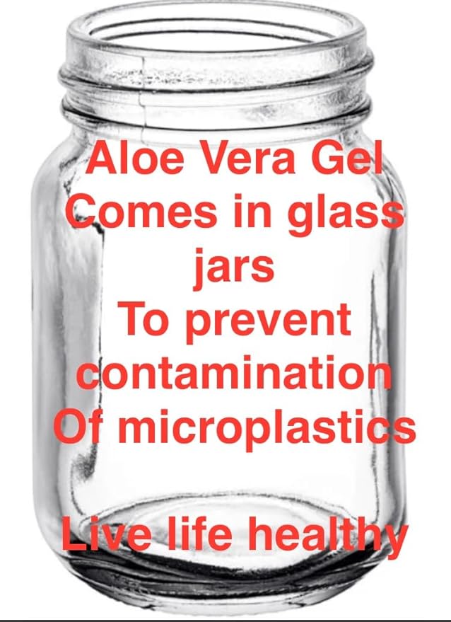 Aloe Vera Gel 100% Pure Natural Organic, no additives, chemicals, thickeners or water added. Just pure aloe vera (16 oz)