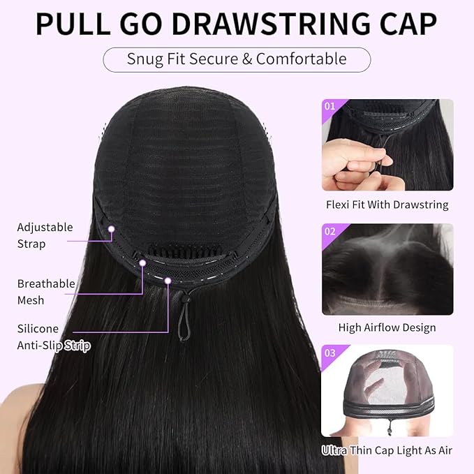 Tinashe Human Hair Wig Bob Burmese Curly Glueless Wigs Human Hair Pre Plucked Pre Cut Pre Bleached Wear And Go 6x5 HD Lace Front Closure Wigs for Black Women Side Part Natural Black Wig 16inch