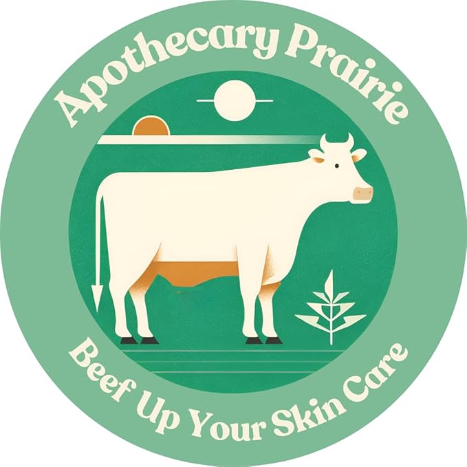 Grass-Fed Tallow Lip Balm with Organic Beeswax and Natural Peppermint Oil - Handmade With Only 3 Ingredients To Lock In Soothing Moisture (4 Pack, Peppermint)
