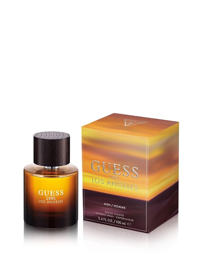 Guess 1981 Los Angeles Eau De Toilette Cologne Spray for Men, 3.4 Fl. Oz.