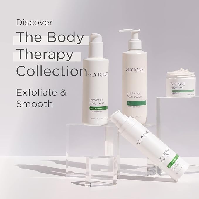 GLYTONE AHA+ Foot Cream for Dry Cracked Heels & Feet | Exfoliate, Hydrate & Retexturize Dry, Rough Foot with Exfoliating 29.5% Glycolic Acid, Moisturizing Lactobionic Acid & Urea - 1.7 Oz