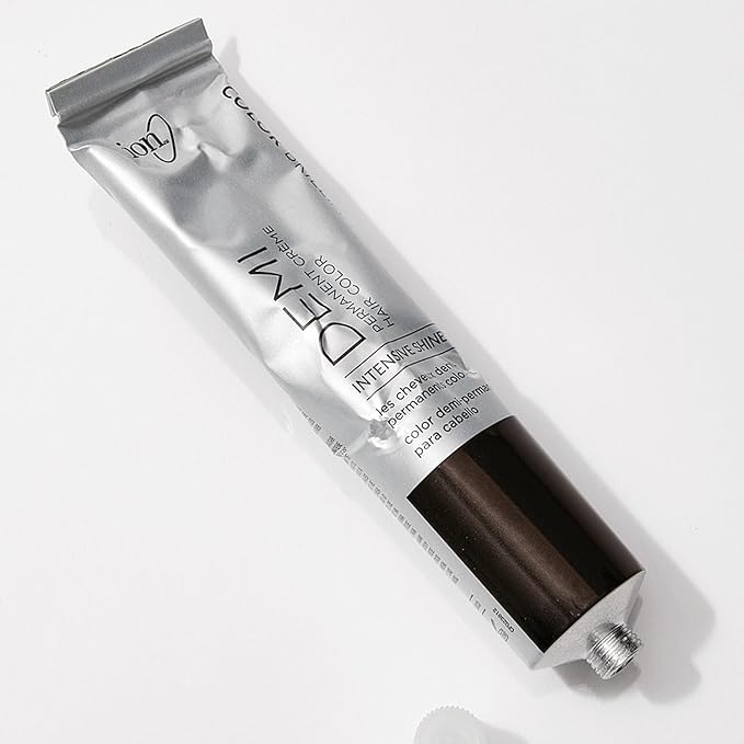 ion Brilliant Grey 5NAV Dark Graphite Demi Permanent Crème Hair Color, Fade Resistant & PPD Free 2.05 Oz