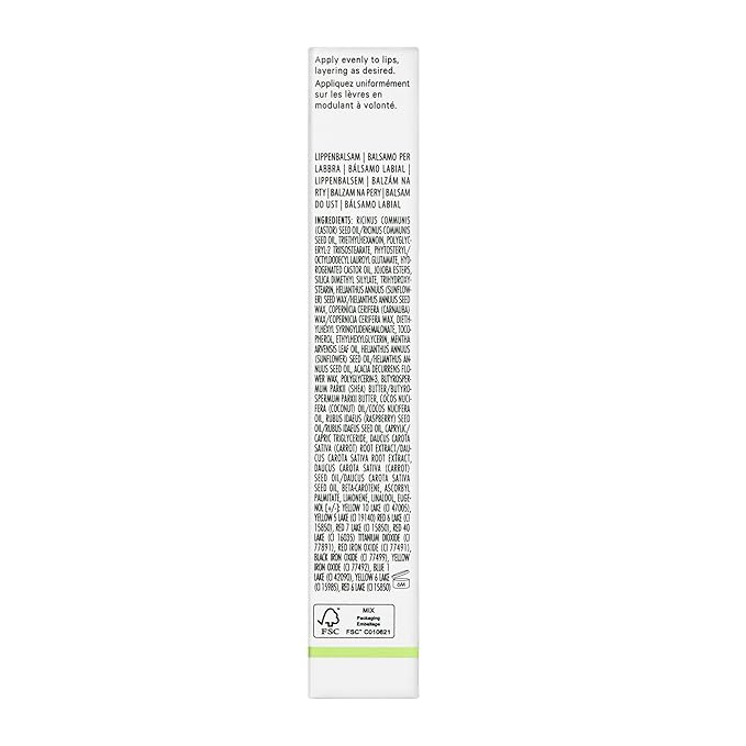 Well People Lip Nurture Hydrating Balm, Lip Balm For Hydration & Vibrant Sheer Color, Soothes & Softens Lips, Vegan & Cruelty-free, Coral Reef