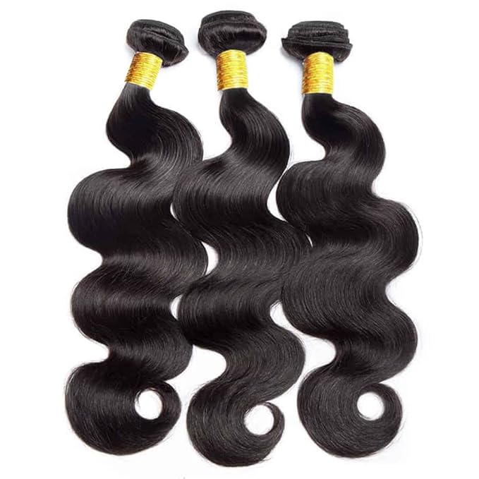 Body Wave Bundles With Lace Closure Brazilian Human Hair Body Wave 3 Bundles With Closure 100% Unprocessed Virgin Human Hair Bundles with 4X4 Free Part Lace Closure