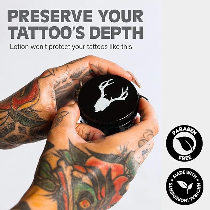 Tattoo Aftercare Soothing Gel & Moisturizer + Balm & Cream Bundle