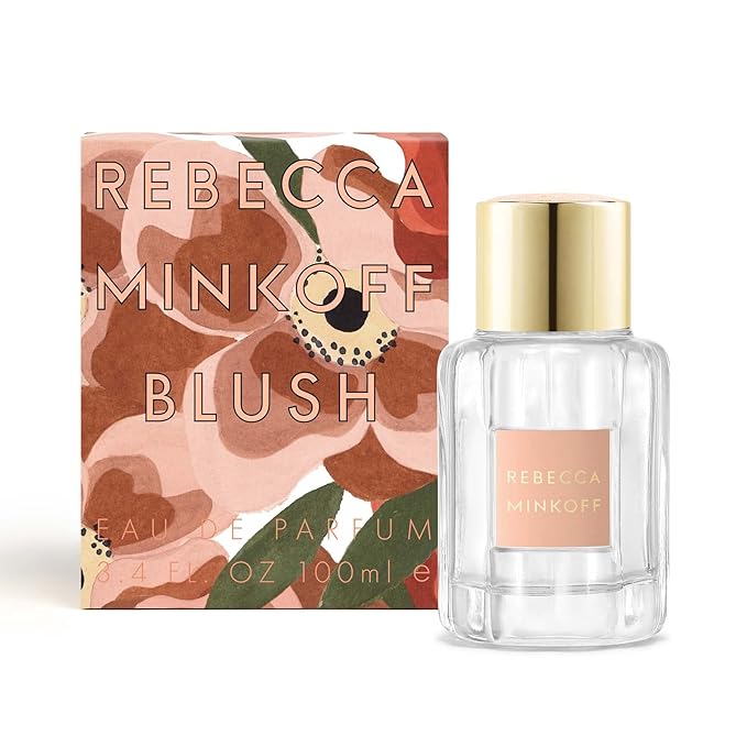 Rebecca Minkoff Blush - Bright, Feminine Eau de Parfum Fragrance for Women - Notes of Bergamot, Jasmine, and Vetiver - Long Lasting Perfume - 3.4 oz