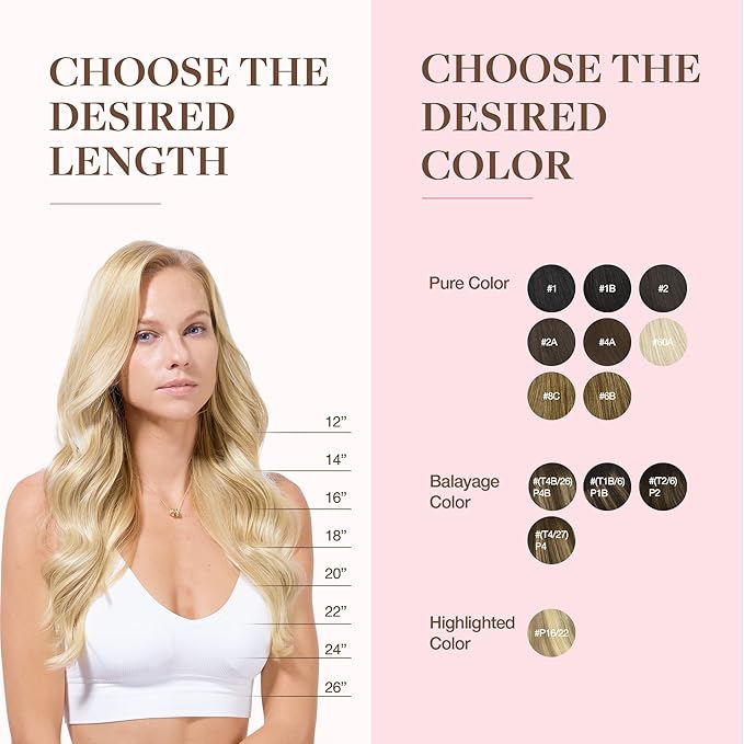 GOO GOO Clip in Hair Extensions Real Human Hair, Remy Human Hair Extensions Clip ins for Women, Natural Human Hair, 16inch 150g 9Pcs, 613R Bleach Blonde