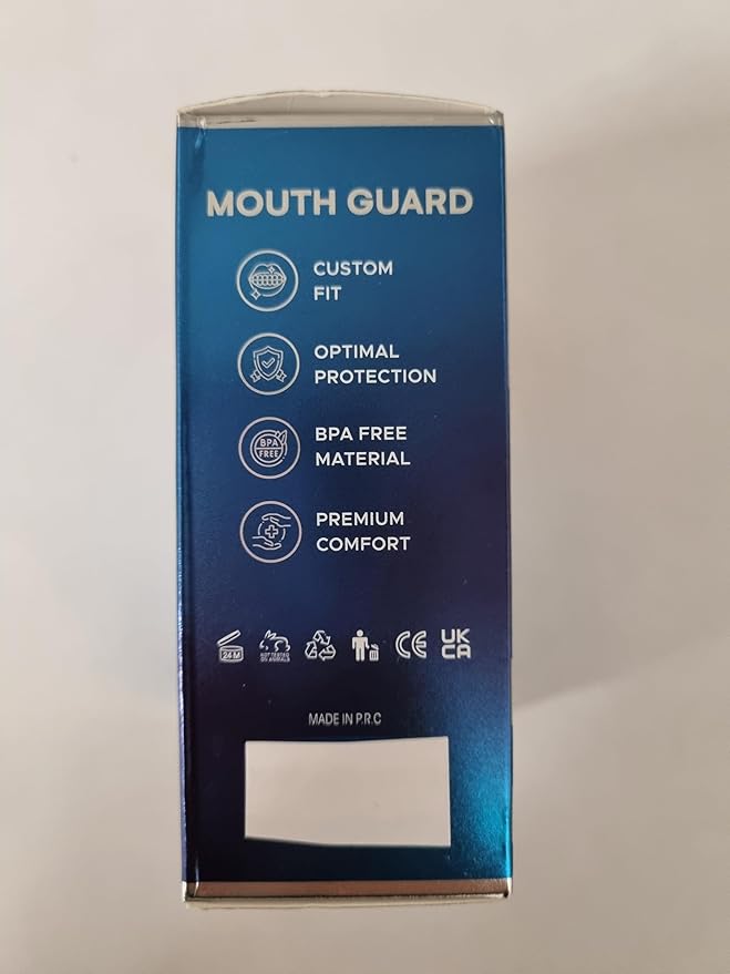 Mouth Guard for Grinding Teeth at Night: Custom Fit Moldable Mouthguards for Clenching and Bruxism Protection - Nighttime Sleeping Guards for Adults with 12 Cleaning Tablets