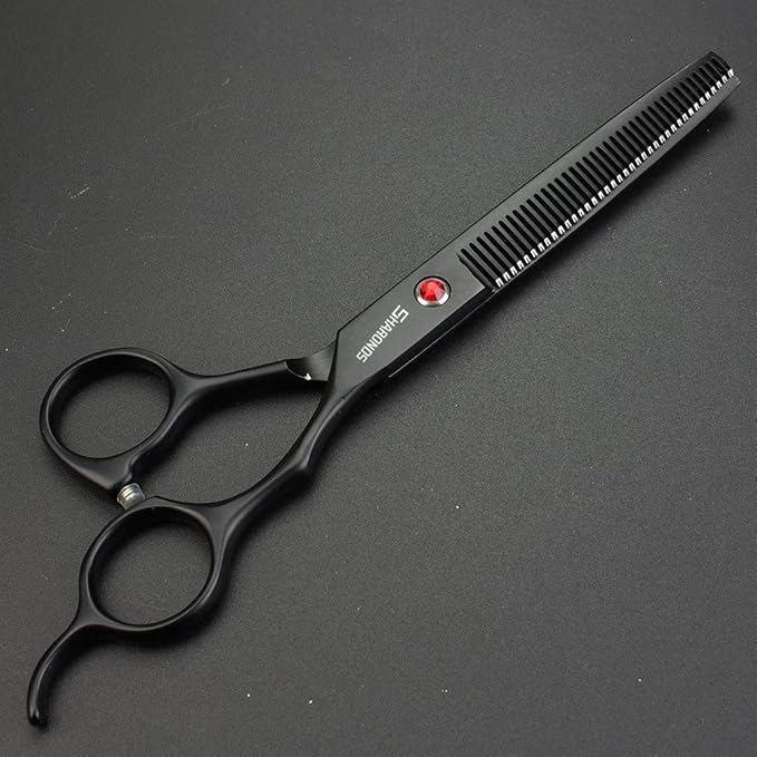 Japan 440C Hairdressing Studio Hairdresser Styling Professional Toolset Fashion 6-inch Hair Scissors (7-inch 2pc)