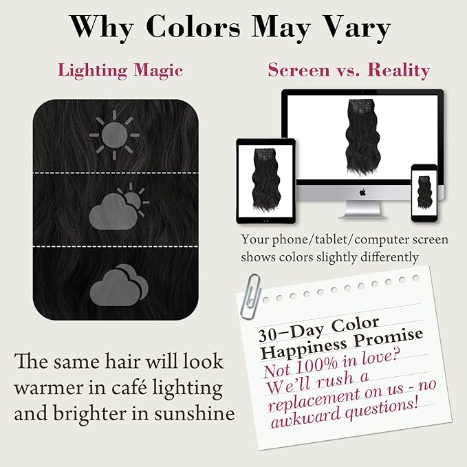 NAYOO Clip in Hair Extensions for Women 20 Inch Long Wavy Curly Brown Black Hairpieces Full Head Synthetic Hair Hairpieces(6PCS,Brown Black)
