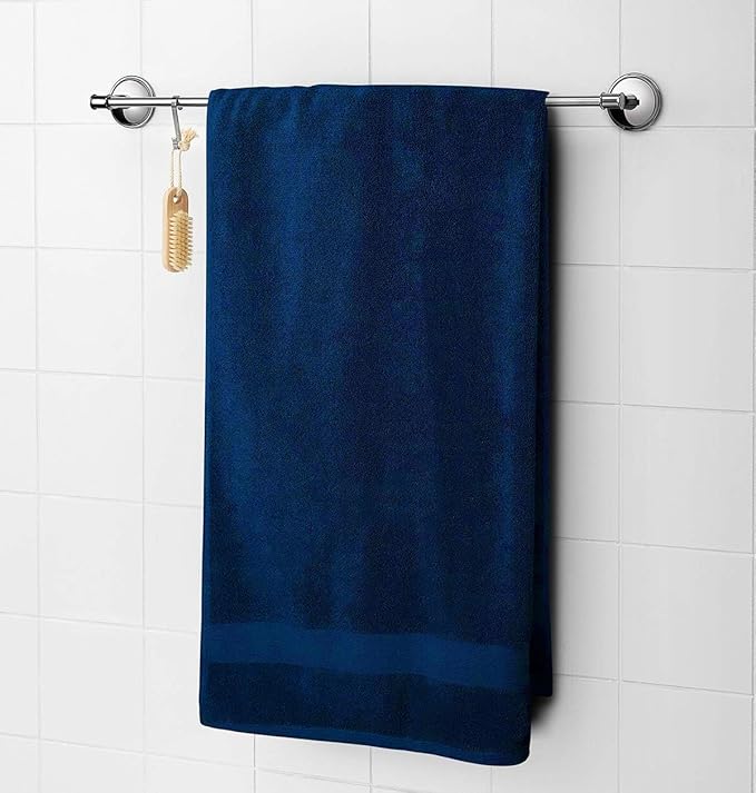 Softolle Luxury Bath Towels Set of 4 (27” x 54”) | Towels for Bathroom | Super Soft | Highly Absorbent Towels for Home, Spa, Gym (Navy Blue)