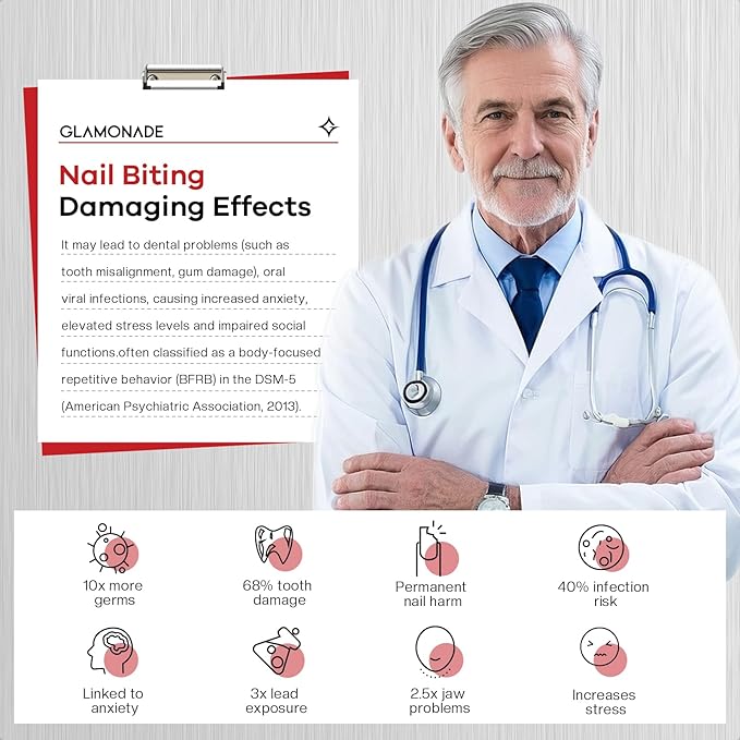 Nail Biting Prevention For Kids: Nail Biting Treatment Anti Toddler Thumb Sucking Deterrent Stopper Nail Polish Nail Repair for Damaged Nails Safe Lasting Growth Strengthener Care