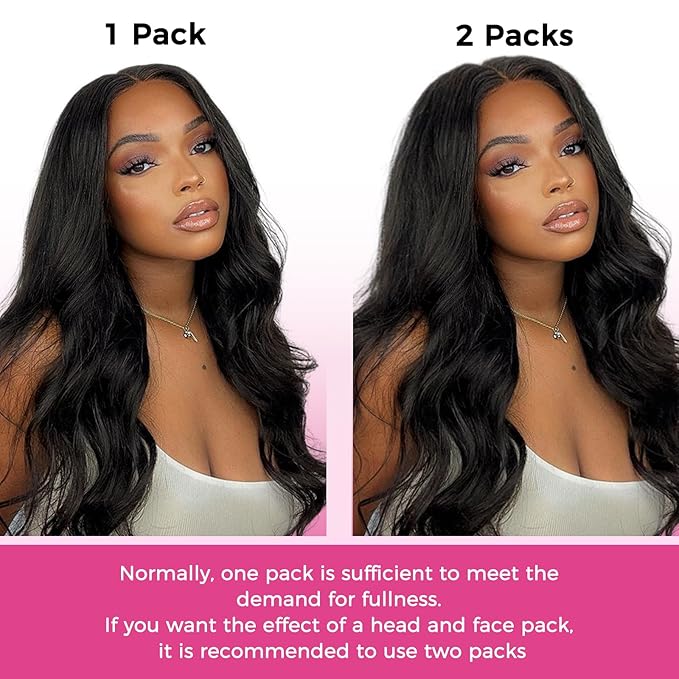 Lashey Invisi Edge & Seamless Clip in Hair Extensions Human Hair, 16 Inch 130g 9pcs(5pcs Invisi Edge& 4pcs Seamless) Real Virgin Human Hair Extensions, Natural Black Body Wave Hair
