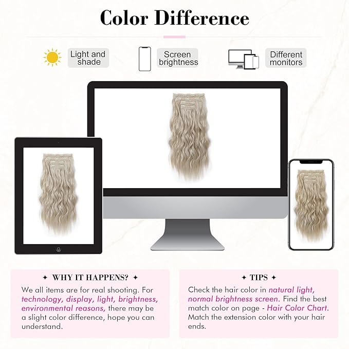 REECHO Clip in Hair Extensions, 4PCS Blonde Hair Extensions 24" Thick Long Beach Waves hair extensions HE003 Invisible Lace Weft Natural Soft Hairpieces for Women – Medium Blonde