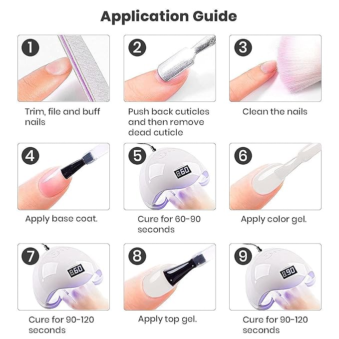 RARJSM Pure White Gel Nail Polish 15ml Soak Off UV LED Nail Gel Polish Nail Art French Manicure Solid White Salon DIY at Home Curing Required 1 Piece Single Bottle 0.5 Fl.oz