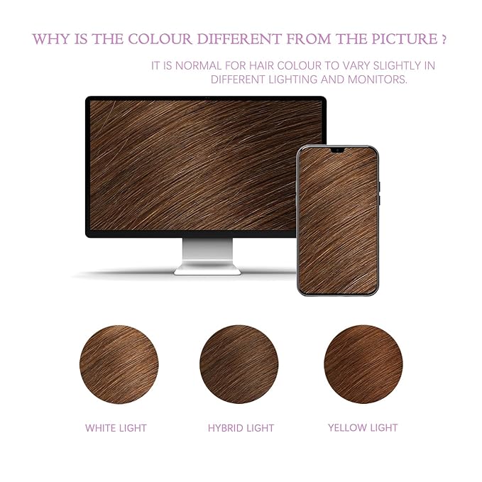 Clip in Hair Extensions Real Human Hair Chocolate Brown 14 inch 7pcs 70g/Pack, Human Hair Clip in Extensions, Salon-Grade Quality, Easy Comfort Wear for Women (#4, 14 inch)