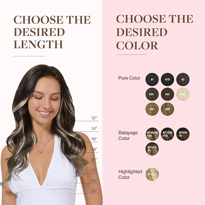 GOO GOO Clip in Hair Extensions Real Human Hair, Remy Human Hair Extensions Clip ins for Women, Natural Human Hair, 16inch 150g 9Pcs, 4/18 Balayage Chocolate Brown Highlighted Dirty Blonde