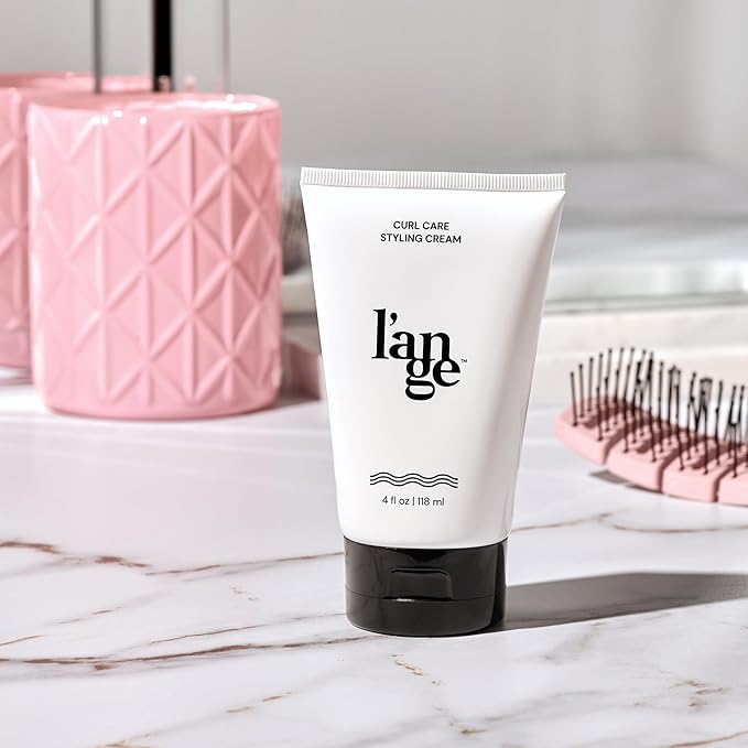 L'ANGE Hair Styling Cream for Curly Hair, Defines and Enhances Curl Pattern, Hydrates , Reduces Frizz, Sulfate, Paraben and Silicone Free, 8 oz