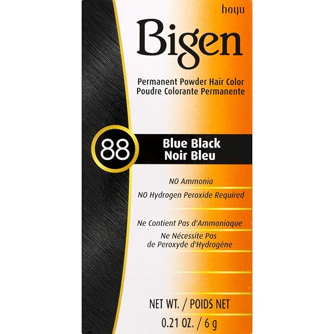 Bigen Hair Color, #88 Blue Black, 1 Count