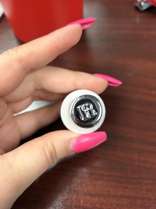 RC Red Carpet Manicure Fortify & Protect LED Gel Nail Color - Long-Lasting, Vibrant, Professional Quality, High Shine, Chip-Resistant - Infused with Vitamin A & Biotin (No Damsels Here, 0.3 Fl Oz)