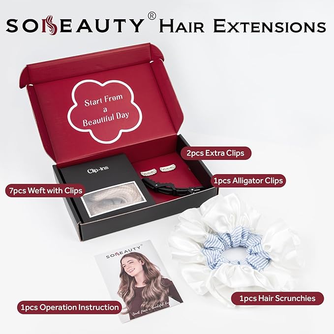 Clip in Hair Extensions Real Human Hair, Remy Hair Extensions Clip In Human Hair Thick and Silky, Ash Blonde Highlighted Platinum Blonde #P17A/60A 22Inch 120G 7PCS