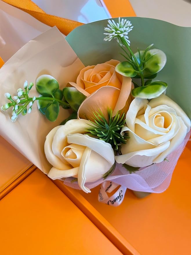 Home Fragrance Self-Care Gift Box for Women – Long-Lasting Reed Diffuser Set, Mini Floral Bouquet, Luxury Room Scent, Unboxing-Ready Aesthetic Box, Perfect Birthday & Thank-You Gift for Her