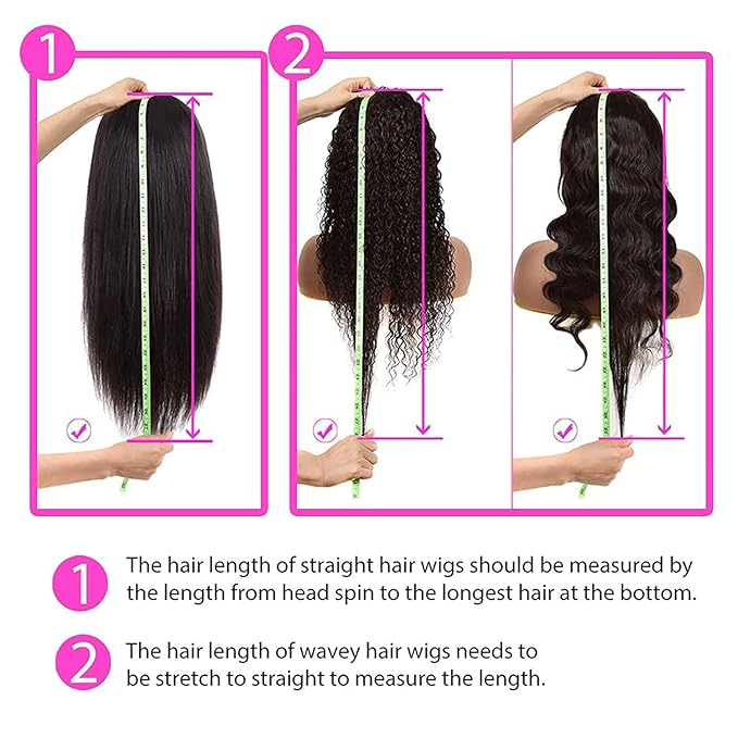 Aicrelery 13x6 Lace Front Wigs Human Hair for Women Body Wave 13x6 HD Lace Frontal Wigs 180 Density Brazilian Glueless Pre Plucked with Baby Hair Natural Black Color 18 Inch