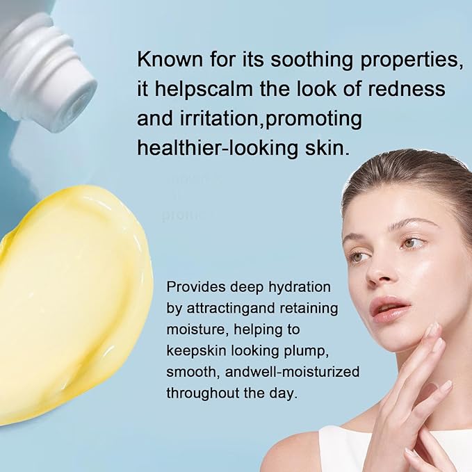 Smoothing Face Moisturizer Cream with Niacinamide, Hyaluronic Acid & Shea Butter, Daily Hydrating Cream for Dry & Sensitive Skin, 2.8 oz