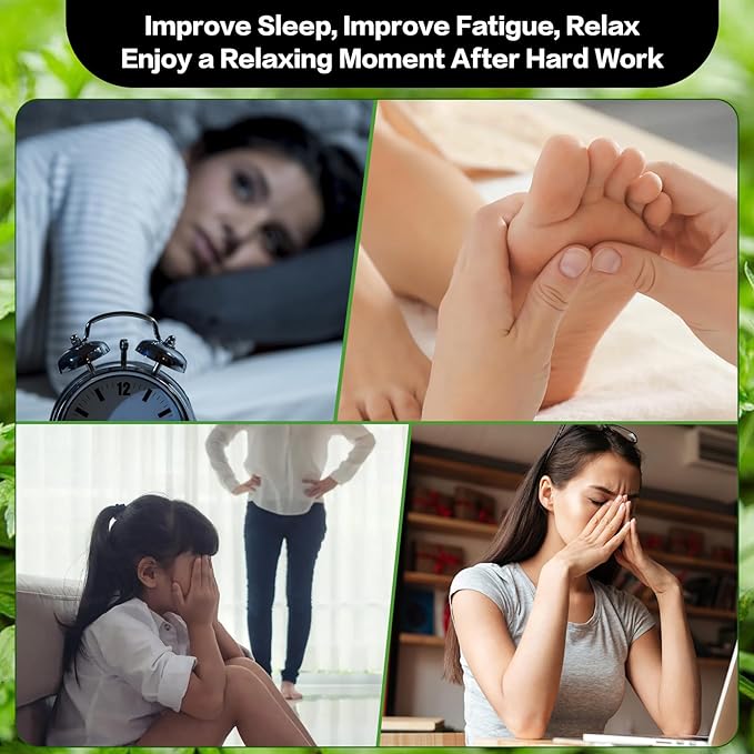 50 Pack Foot Pads, Ginger Oil Bamboo Charcoal, Foot Care Patch Message Deep Cleansing for Stress Relief, Better Rest, Feet Health Patches, Relaxing Muscles Christmas Gifts for Women