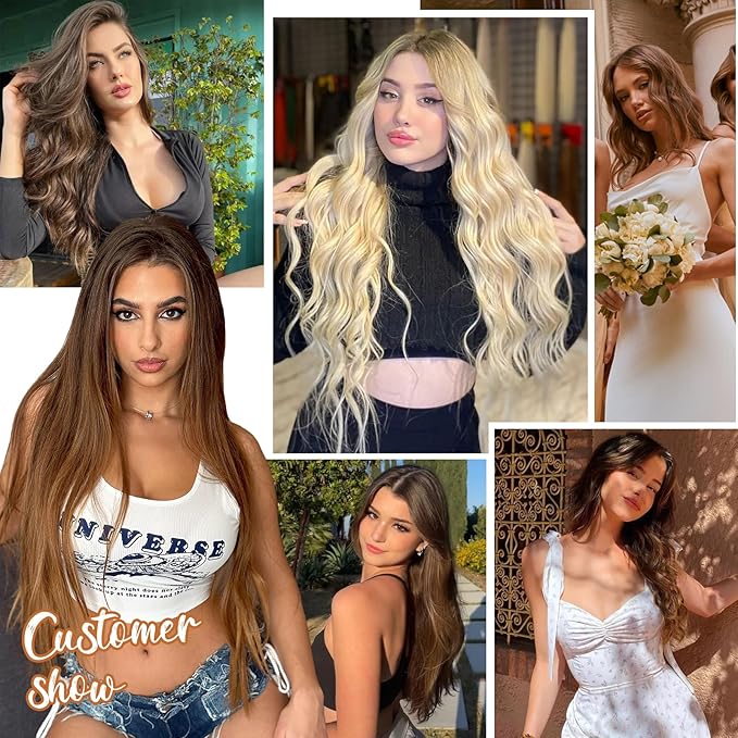 Sisily Clip in Hair Extensions Real Human Hair, Premium Human Hair Clip in Extensions Jet Black, Soft Straight Hair Extensions Real Human Hair Clip ins 7PCS Double Weft(14 Inch #1)