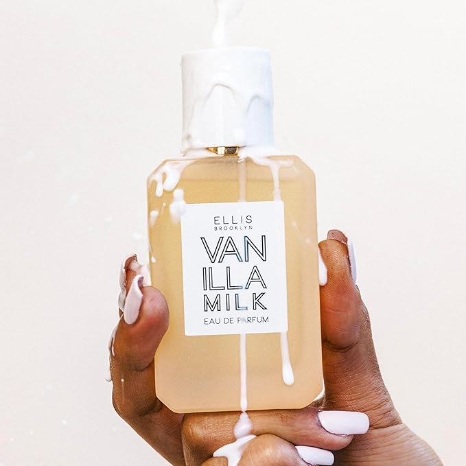 Ellis Brooklyn Vanilla Milk Eau de Parfum, Mini Dabber – Gourmand Creamy Milk, Bourbon Vanilla & Sandalwood, Perfume for Women – Vegan, Cruelty-Free Paraben-Free, Made in the USA, 7.5ml / 0.25 Fl Oz