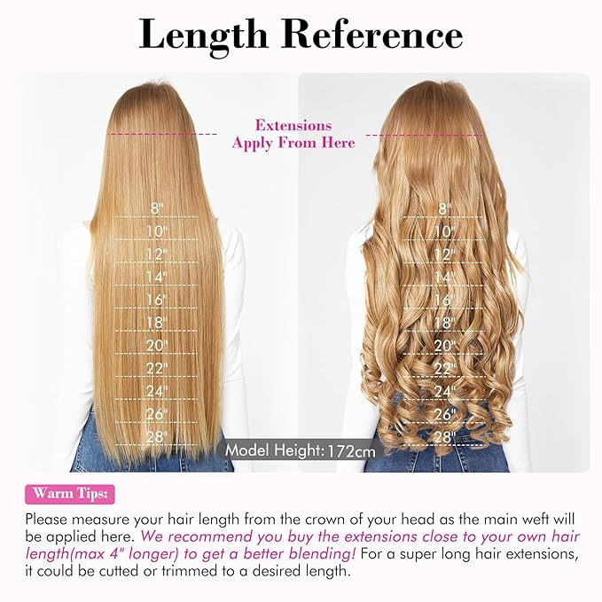 REECHO Invisible Wire Hair Extensions with Transparent Headband Adjustable Size Removable Secure Clips in Straight Secret Hairpiece for Women (14 Inch (Pack of 1), Dark Brown with Copper Highlights)