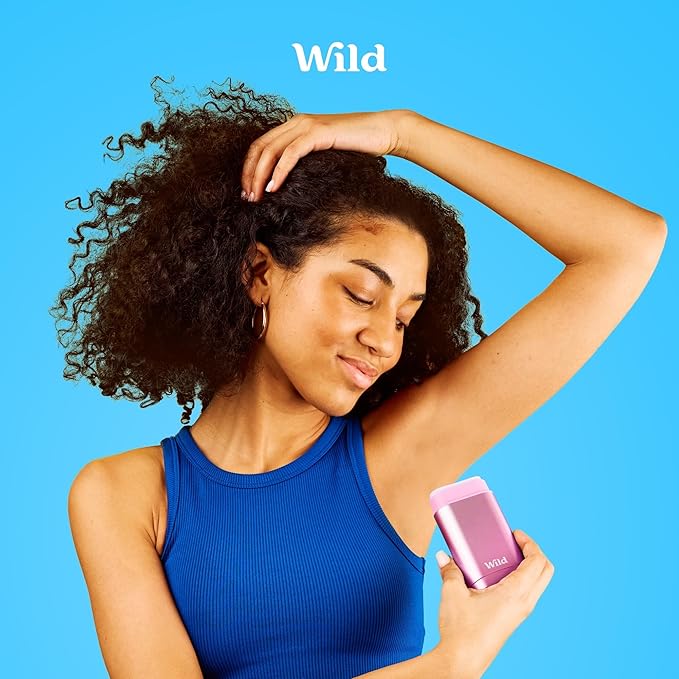 Wild - Refillable Deodorant - Coconut & Vanilla Refill Trio Pack - Vegan - Aluminum Free - Long Lasting Protection - 3 Pack of 1.41oz Refills