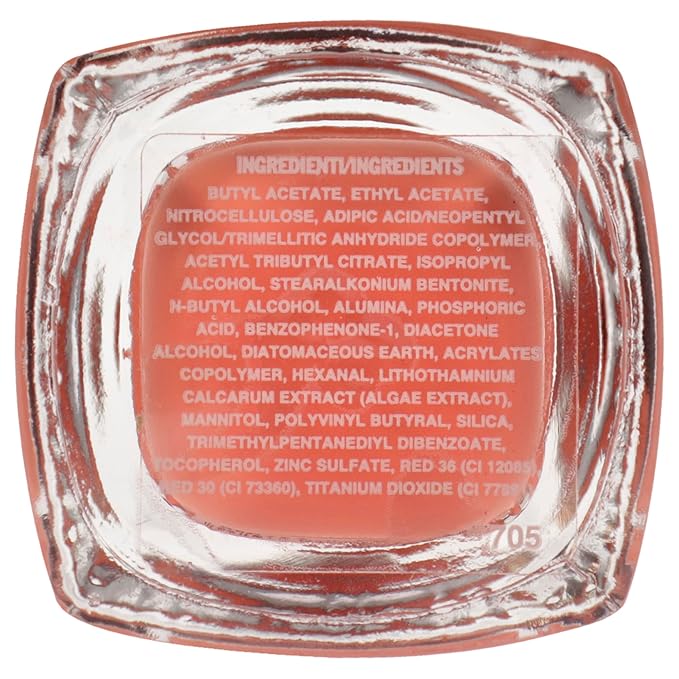 EVAGARDEN Sea Water Resistant Nail Polish - Saturated Color with Thin Film Coating - Attractive, Durable and Smooth Coverage - Clean Formula, No Harsh Substances - 705 Living Coral - 0.34 oz