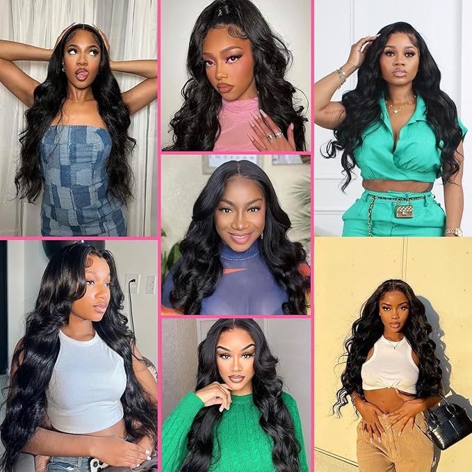 22Inch 13x4 HD Lace Frontal Body Wave 0.1mm SKINLIKE Ultra Thin Invisible HD Lace Frontal Closure Melt Into Skin Easily,Pre Plucked With Baby Hair 12A Grade Brazilian Human Hair