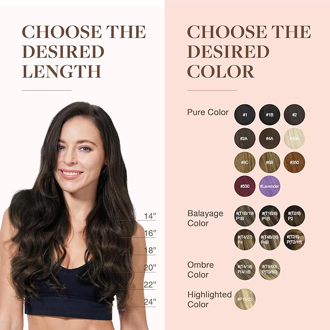 GOO GOO Clip in Hair Extensions Real Human Hair, Remy Human Hair Extensions Clip ins for Women, Natural Human Hair, 24inch 120g 7Pcs, 2A Light Brown