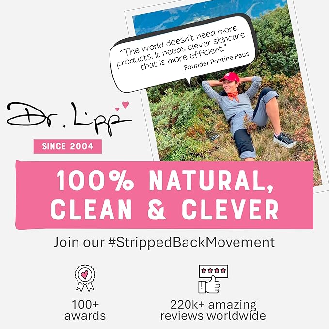 Dr. Lipp Original Nipple Balm 0.51 fl oz/15ml – 10-in-ONE Multi-Purpose Moisturizer for Dry Skin, Lips, Hair, Cuticles & More – 100% Natural Lanolin Nipple Cream & Lip Balm – Fragrance & Cruelty Free